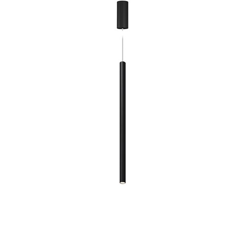 Panzeri+To-Be Ø3 LED 7W 363lm 2700K CRI>90, rippvalgusti, matt must